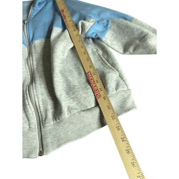 VTG Track And Court Full Zip Women’s Sweatshirt Large Workout Exercise Aerobics - Picture 5 of 6